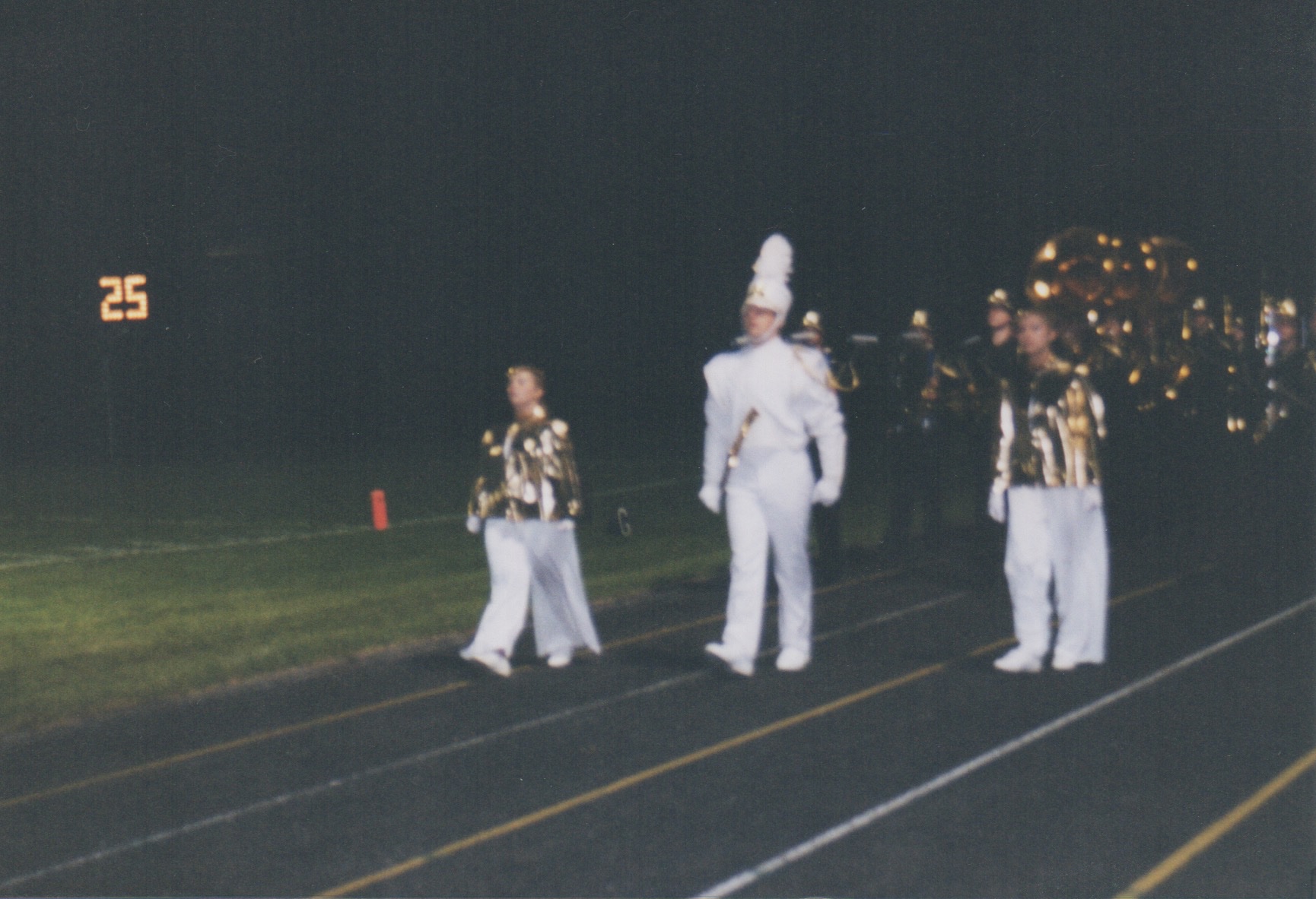 me as a drum major